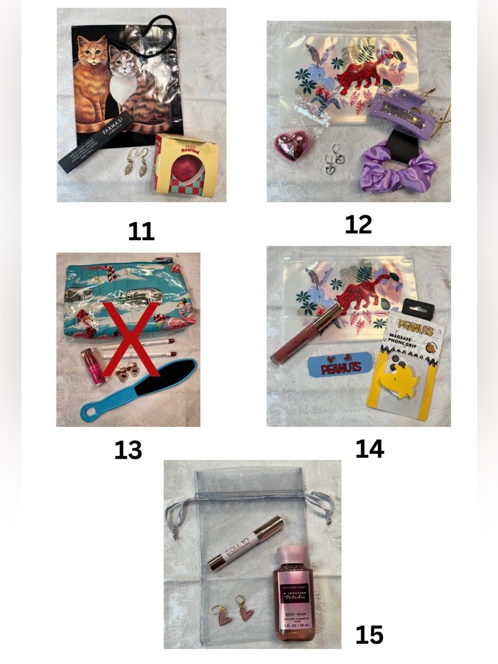 Gift Bag Bundles - Lovely Lip Products, Earrings/Charm, Self-Care Fun-Tastic! - Picture 4 of 8